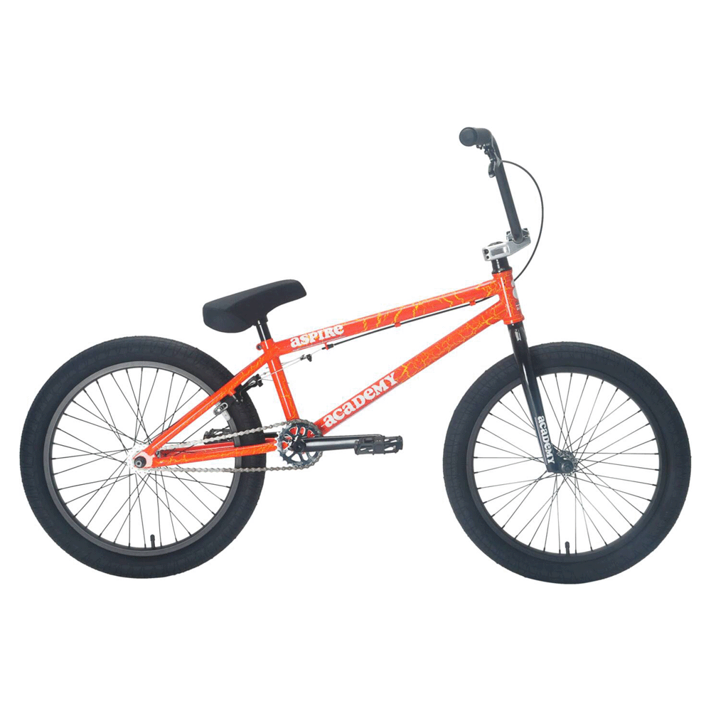Academy Aspire 20 Complete Bike Orange Crackle HARO BIKES UK