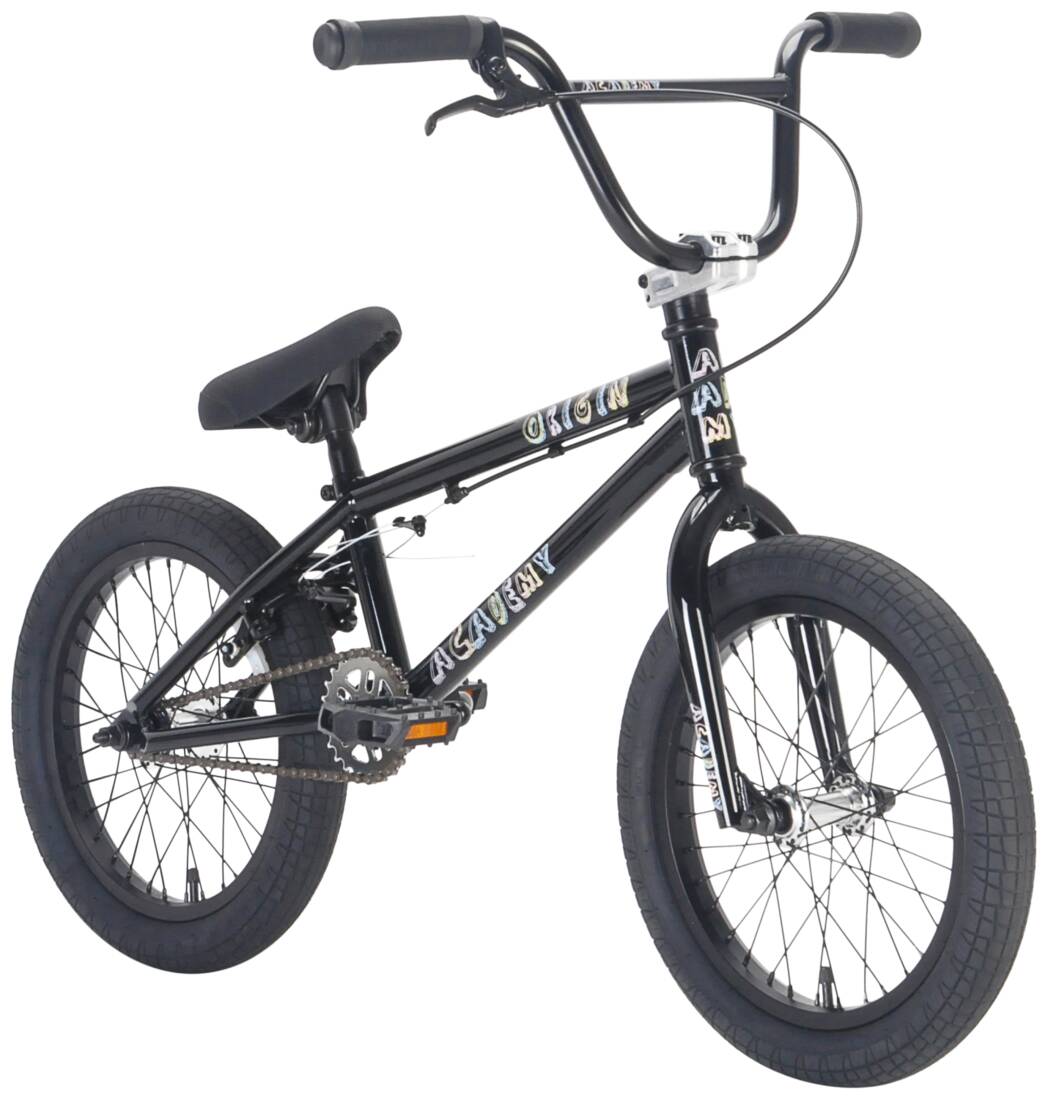 Academy Origin 16 Complete Bike Black Silver HARO BIKES UK